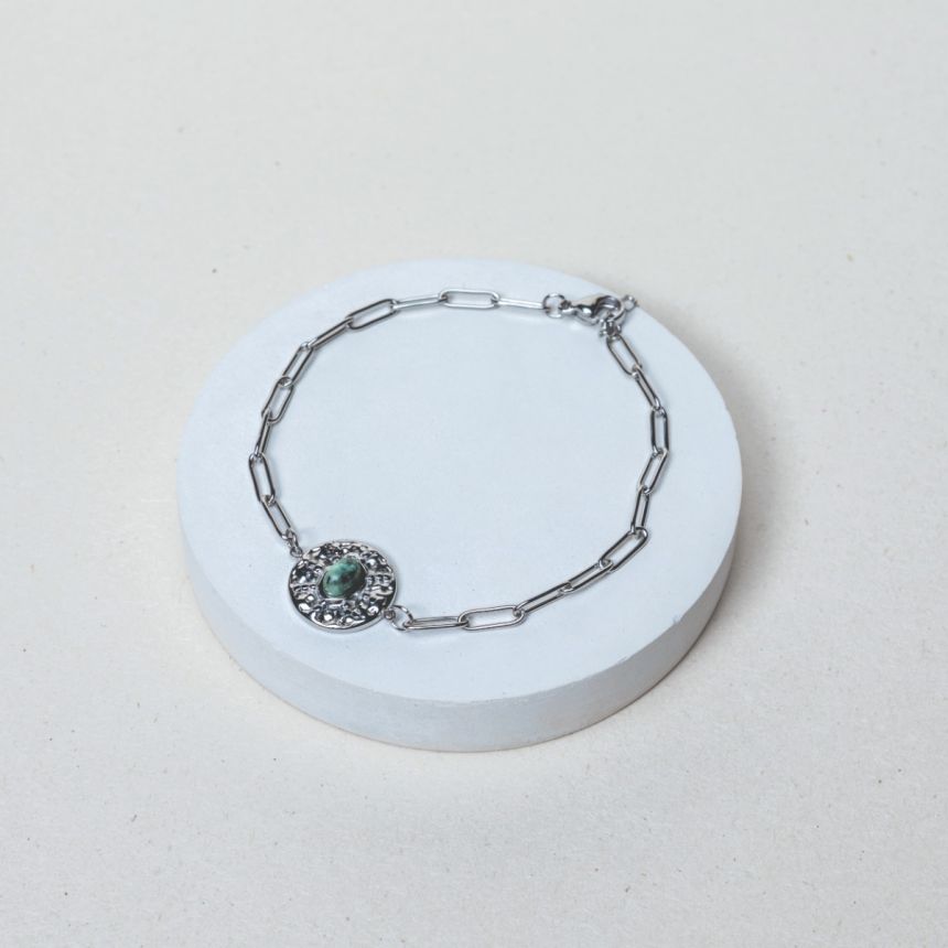 Bracelet Zélie - Turquoise Africaine