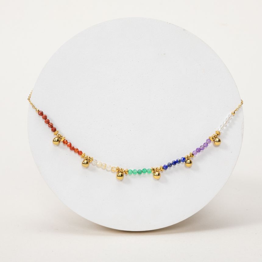 Pendentif Naomie - 7 chakras
