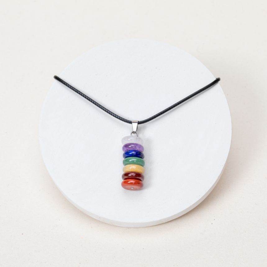 Collier Natalia - 7 chakras